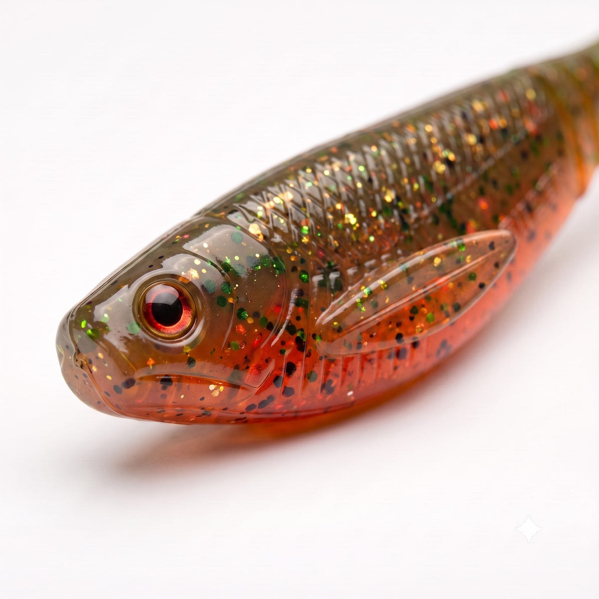 Bite On-Sig Shad-10cm-Motor Oil Red-De Goeie Vangst