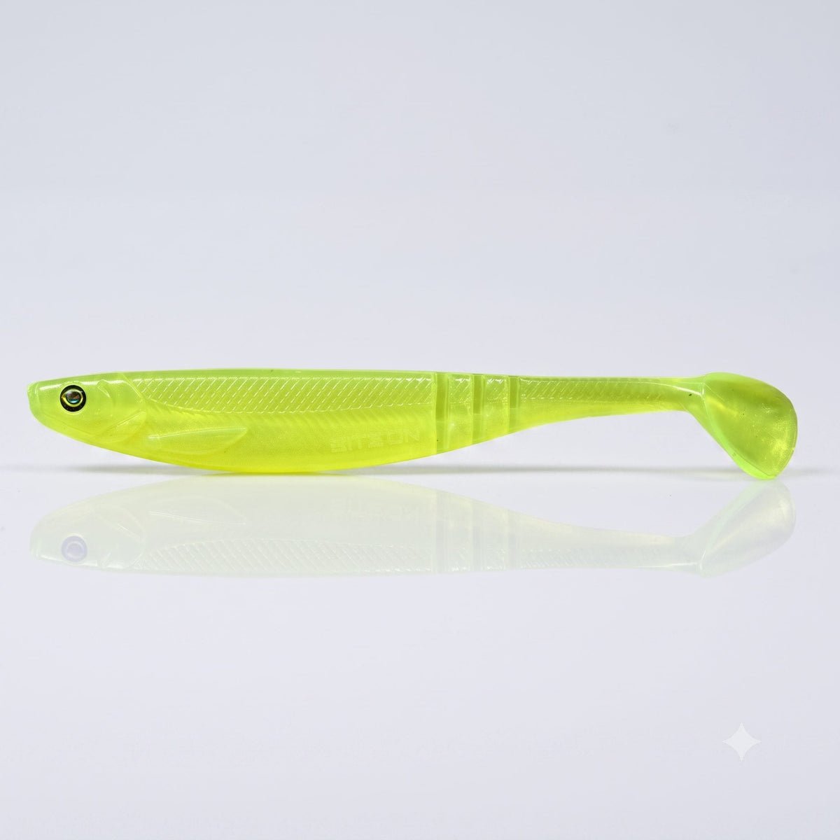 Bite On-Sig Shad-10cm-Lime Perl-De Goeie Vangst
