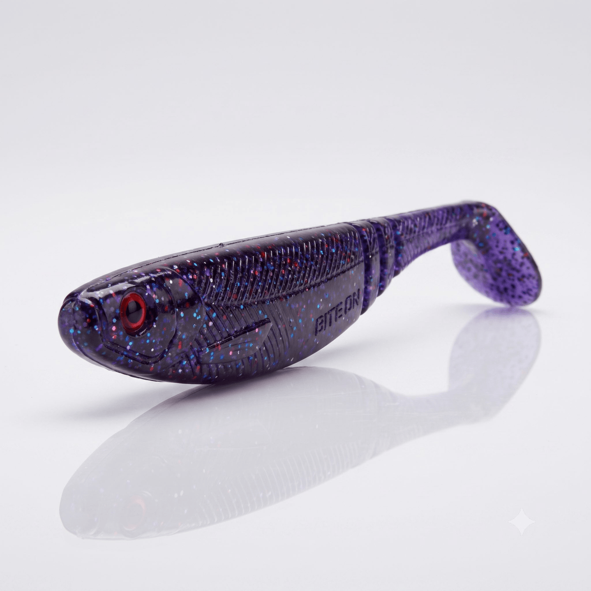 Bite On-Sig Shad-10cm-Violet-De Goeie Vangst