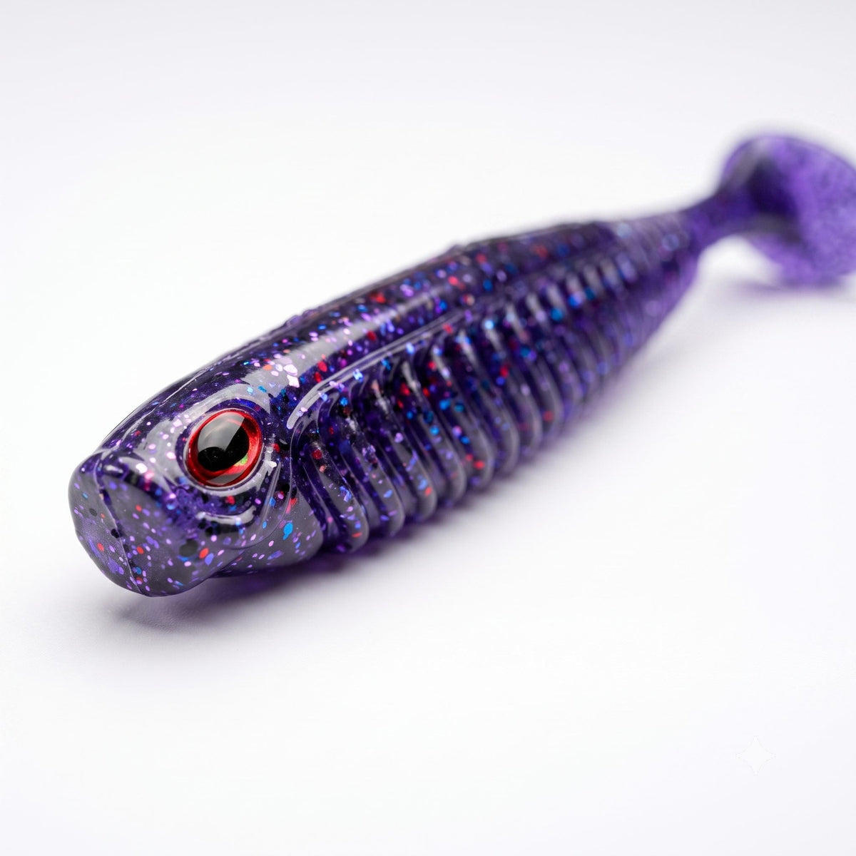 Bite On-Venom Shad-10cm-Violet-De Goeie Vangst