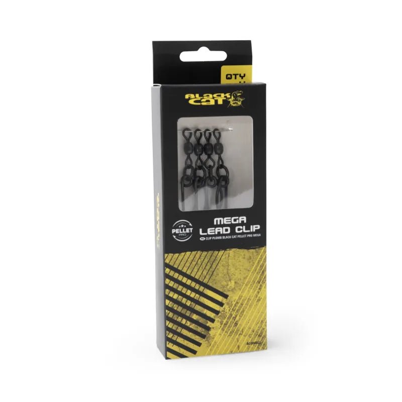 Black Cat - Pellet Pro Mega Lead Clips - Hengelsport De Goeie Vangst