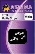 Ashima-Boilie Stops (10 stuks)-White - Hengelsport De Goeie Vangst