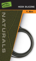 Fox Carp-Edges Naturals Hook Silicone | 1.5m-Grijs - Hengelsport De Goeie Vangst