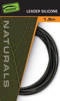 Fox Carp-Edges Naturals Leader Silicone | 1.5m-Donkergroen - Hengelsport De Goeie Vangst