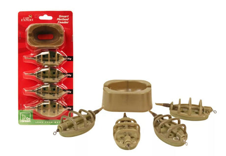 Carp Expert-Expert Smart Method Feeder Set | 15G+20G+25G+35G - Hengelsport De Goeie Vangst