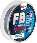 Carp Zoom-Feeder Braid 100m-Grijs-0.08mm-Hengelsport De Goeie Vangst