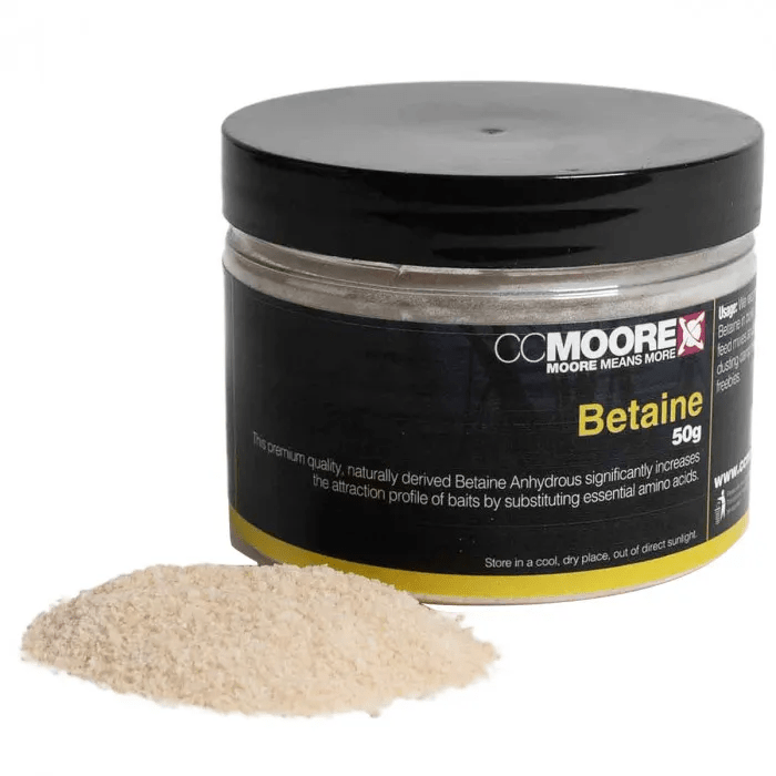 CCMOORE-Betaine Poeder | 50g - Hengelsport De Goeie Vangst