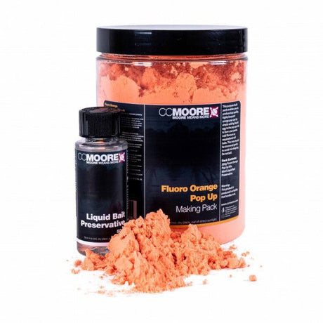 CCMOORE-Fluoro Orange Pop Up Making Pack - Hengelsport De Goeie Vangst