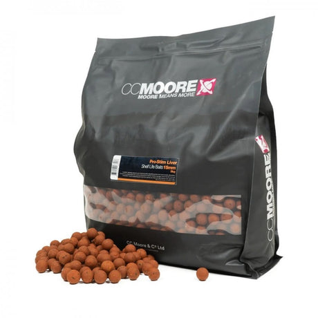CCMOORE-Pro-stim Liver Boilies | 5kg-18mm - Hengelsport De Goeie Vangst