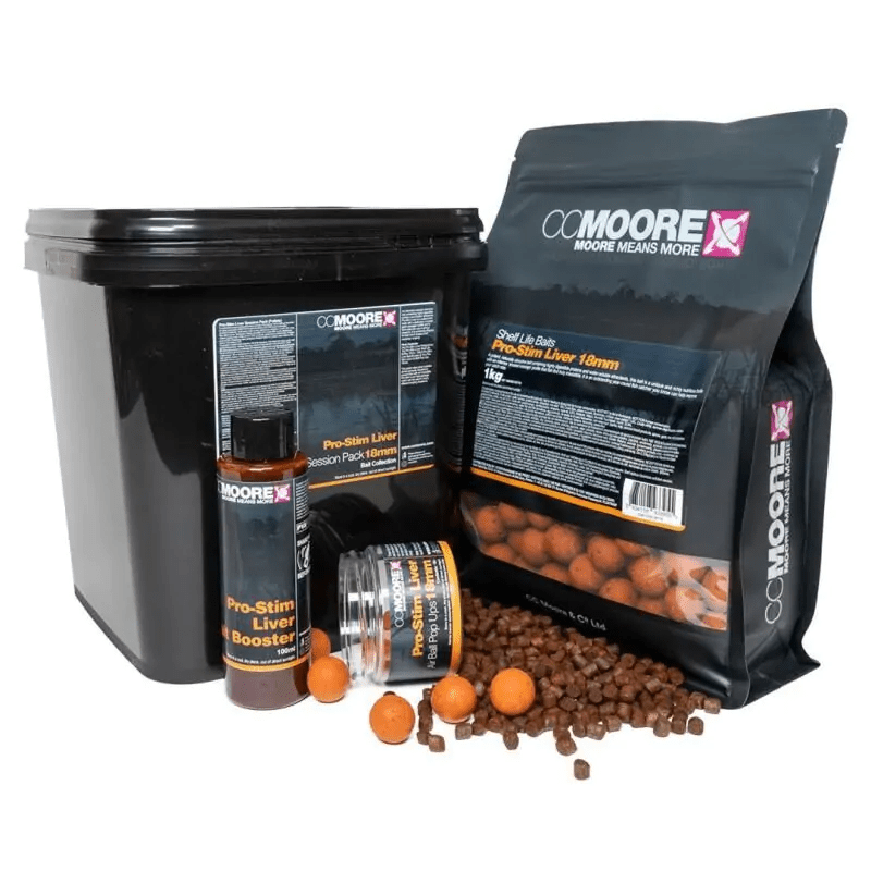 CCMOORE-Pro-stim Liver Session Pack-15mm - Hengelsport De Goeie Vangst