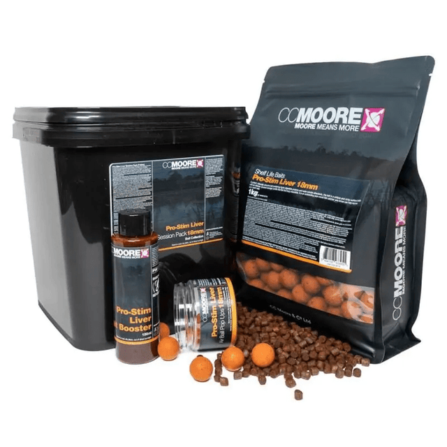CCMOORE-Pro-stim Liver Session Pack-15mm - Hengelsport De Goeie Vangst