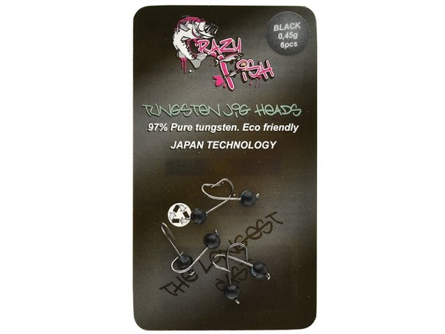 Crazy Fish - Tungsten Nano Jig Heads -  - Hengelsport De Goeie Vangst