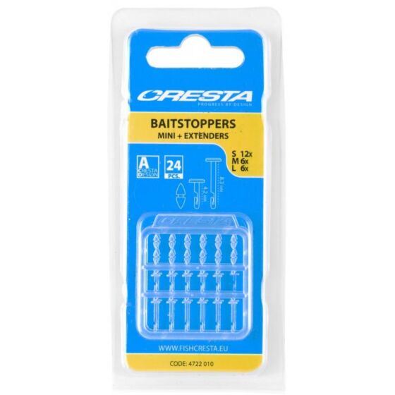 Cresta-Baitstoppers Mini + Extenders-MIX - Hengelsport De Goeie Vangst