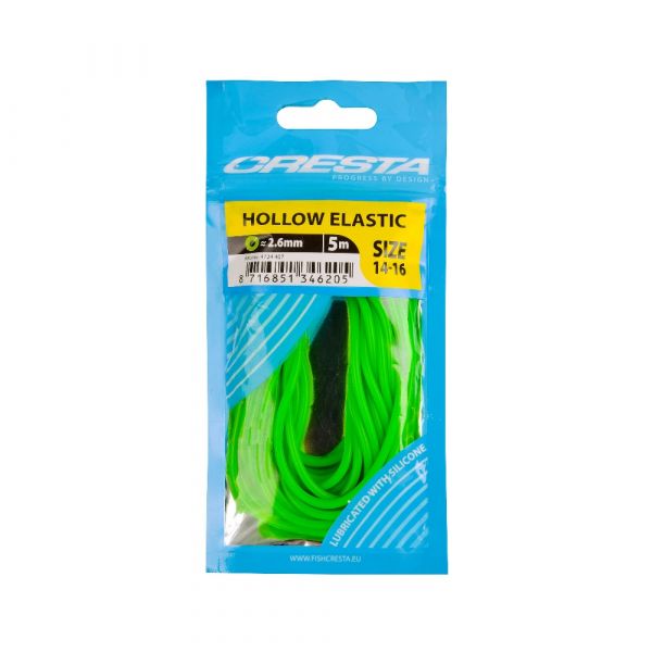 Cresta-Hollow Elastic | 5m-Maat 14-16 (2.6mm) - Hengelsport De Goeie Vangst