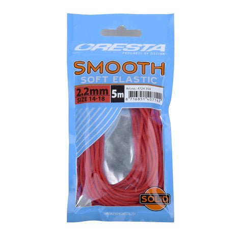 Cresta-Smooth Soft Elastic | 3m-4.0mm - Hengelsport De Goeie Vangst