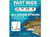 CTEC-Fast Rigs All-Round Strong-H10 0.24mm 50cm - Hengelsport De Goeie Vangst