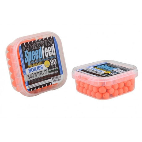 CTEC - Speed Feed Pre Drilled Fluo Boillies 9mm - Hengelsport De Goeie Vangst