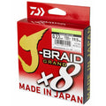 Daiwa-J-Braid Grand X8 | 270m-Chartreuse-0.13mm-Hengelsport De Goeie Vangst