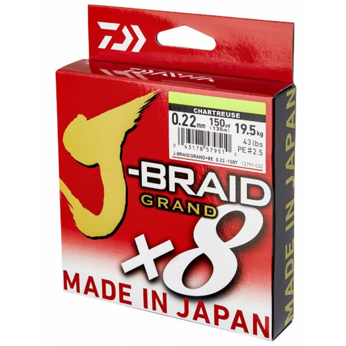 Daiwa - J - Braid Grand X8 | 270m - DJB300 - Hengelsport De Goeie Vangst