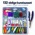 De Goeie Vangst-132-delige Kunstaas & Visaccessoires Set met Tacklebox - De Goeie Vangst