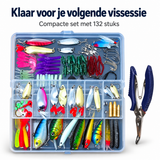 De Goeie Vangst-132-delige Kunstaas & Visaccessoires Set met Tacklebox - De Goeie Vangst