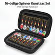 De Goeie Vangst-16-delige Spinner Kunstaas Set met Hardcase - De Goeie Vangst