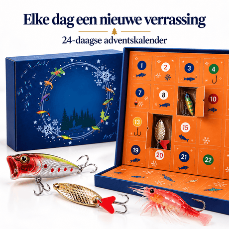 De Goeie Vangst-24-Daagse Hengelsport Adventskalender met Kunstaas - De Goeie Vangst