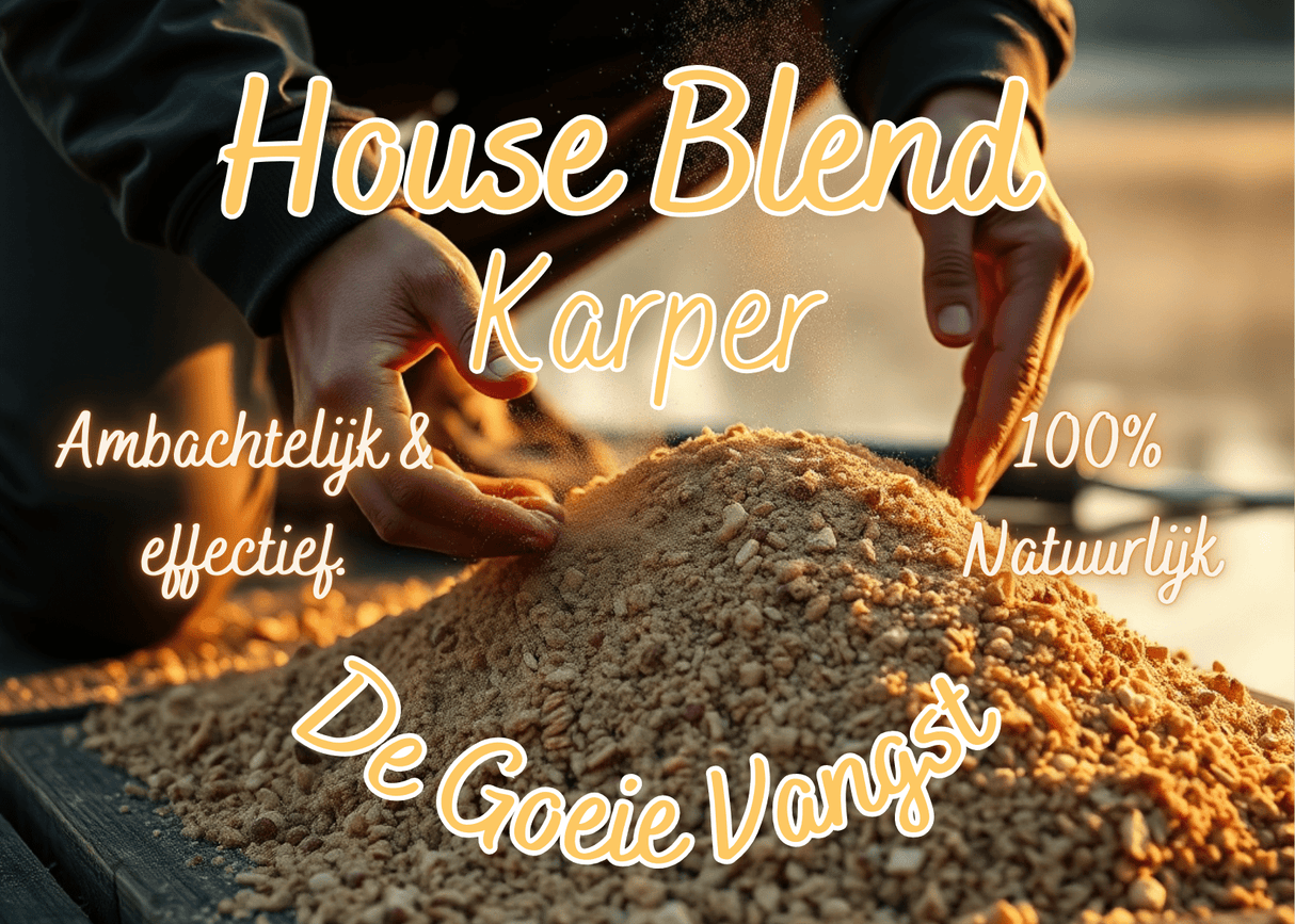 De Goeie Vangst - House Blend Karper Grondvoer | 2kg - Hengelsport De Goeie Vangst