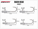 Decoy-Bachi Head SV-67 Jigkop-1/0 (3.5g) - De Goeie Vangst