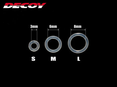 Decoy-Body Ring WH-03 Siliconen Aasringen-Medium - De Goeie Vangst