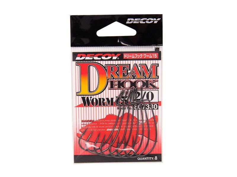 Decoy-Dream Hook Worm15 Offset Haak-#8 - De Goeie Vangst