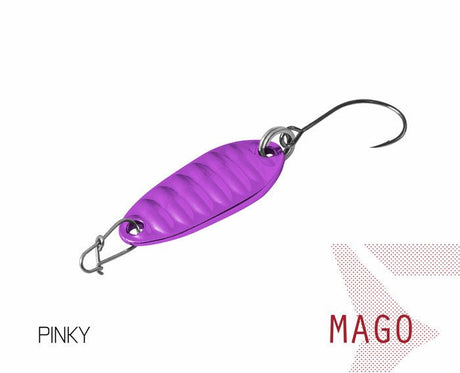 Delphin-MAGO Spoon-Pinky-2.4cm / 2g-Hengelsport De Goeie Vangst