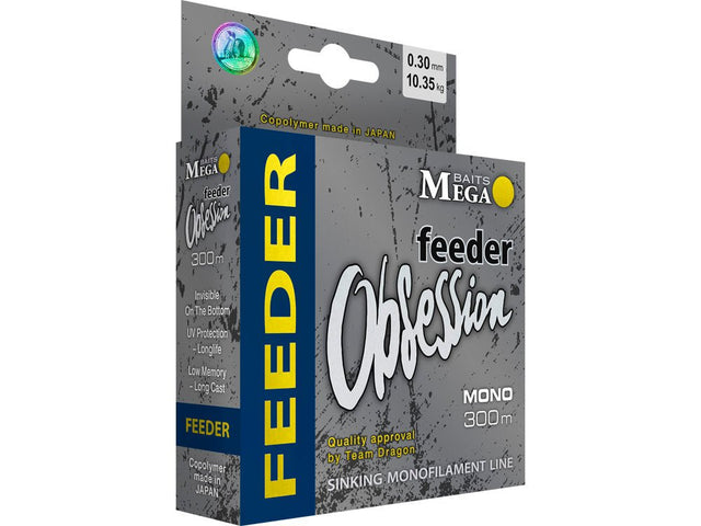 dragon - Mega Baits Feeder Obsession Monofilament Lijn 300m - Hengelsport De Goeie Vangst
