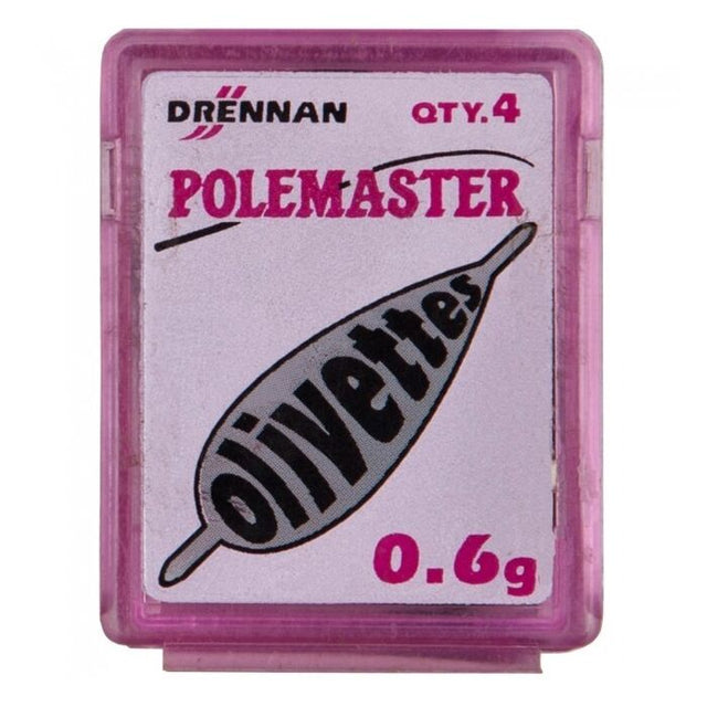 Drennan-Polemaster Olivettes-0.4g - Hengelsport De Goeie Vangst