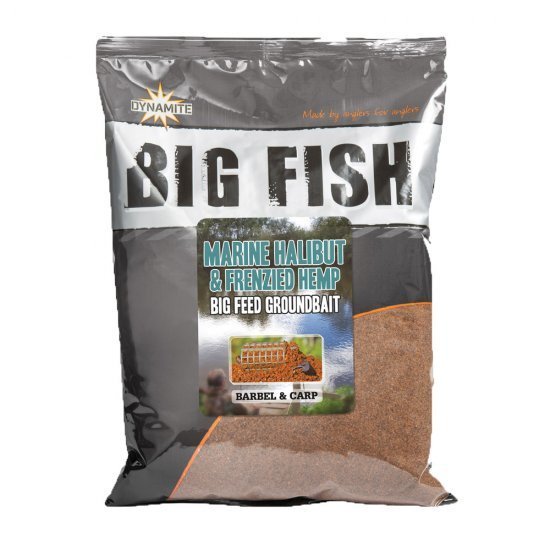 Dynamite Baits - Big Fish | Marine Halibut & Frenzied Hemp | 1.8kg - Hengelsport De Goeie Vangst