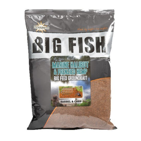 Dynamite Baits - Big Fish | Marine Halibut & Frenzied Hemp | 1.8kg - Hengelsport De Goeie Vangst