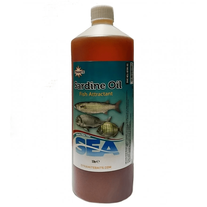 Dynamite Baits-Sea Sardine Oil | 1l - Hengelsport De Goeie Vangst