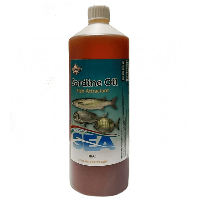 Dynamite Baits-Sea Sardine Oil | 1l - Hengelsport De Goeie Vangst