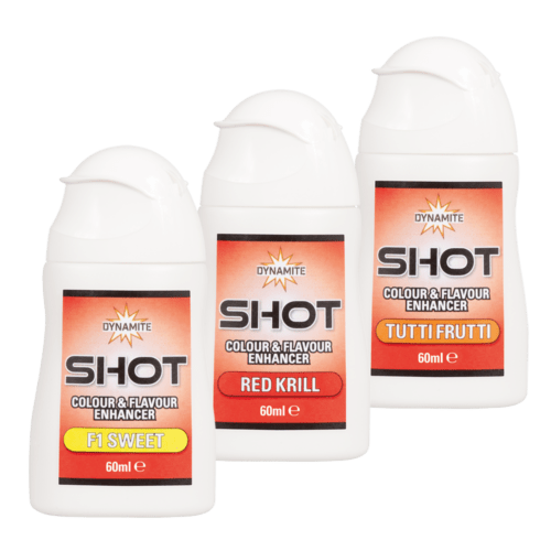 Dynamite Baits - Shot Kleur & Smaakversterkers - Hengelsport De Goeie Vangst