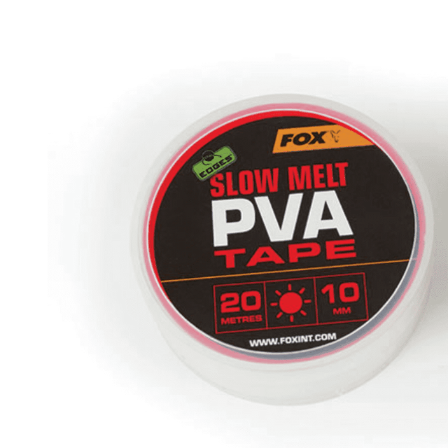 Fox Carp-Edges Slow Melt Pva Tape 20M-10mm - Hengelsport De Goeie Vangst