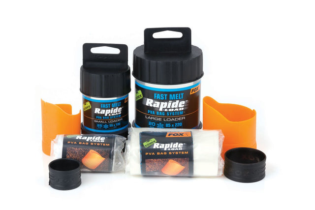 Fox Carp-Edges Rapide Load Pva Bag System - Fast Melt-55x120mm - 25 bags - Hengelsport De Goeie Vangst