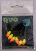 Fishing Quo-Quo Floater-Oranje/ Geel-5.6x11mm-Hengelsport De Goeie Vangst