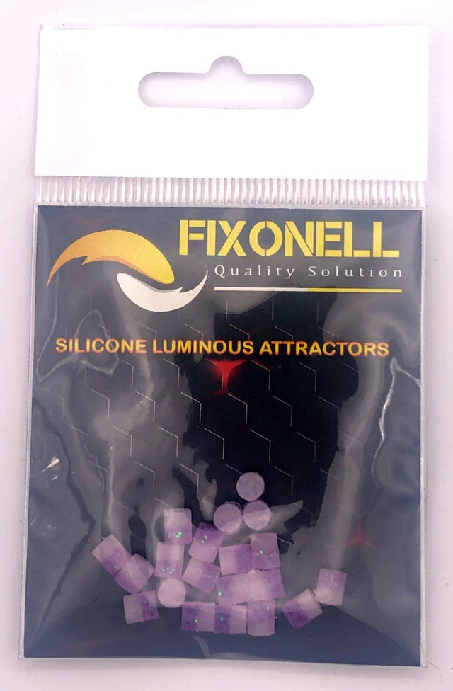 Fixonell-Silicone Luminous Atractors-Paars - Hengelsport De Goeie Vangst