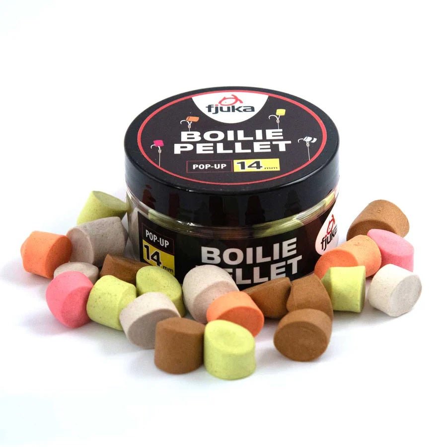 Fjuka-Boilie Pellet | 14mm | Pop-up-14mm - Hengelsport De Goeie Vangst