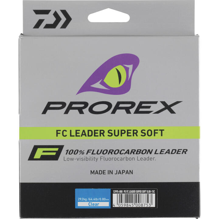 Prorex - Fluorocarbon Leader Super Soft | 28m - Hengelsport De Goeie Vangst