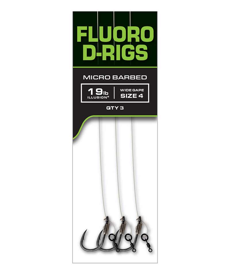 Fox Carp - Edges Illusion Fluoro D - Rigs - CCR204 - Hengelsport De Goeie Vangst