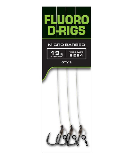 Fox Carp - Edges Illusion Fluoro D - Rigs - CCR204 - Hengelsport De Goeie Vangst