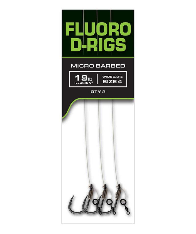 Fox Carp - Edges Illusion Fluoro D - Rigs - CCR204 - Hengelsport De Goeie Vangst