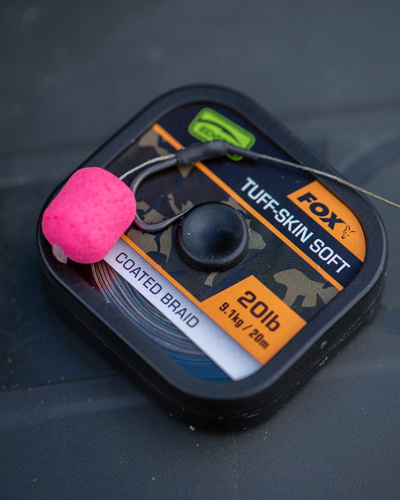 Fox Carp-Edges Tuff-Skin Soft Onderlijnmateriaal | 20m-25lb / 11.3kg - Hengelsport De Goeie Vangst