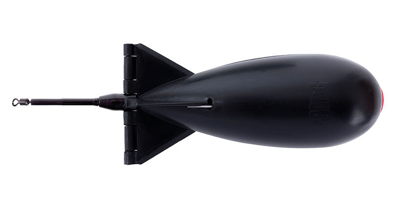 Fox Carp-Midi Spomb Bait Dispenser-Zwart - De Goeie Vangst